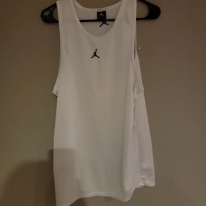 Jordan White Sleeveless Top